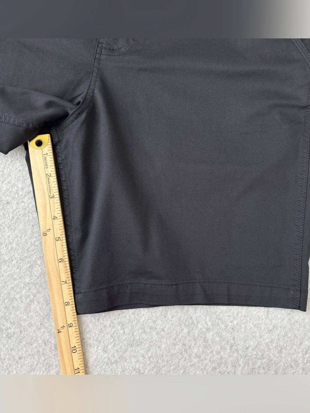 Wrangler Utility Shorts Mens 36 Black Performance Stretch Flex Waistband NWT